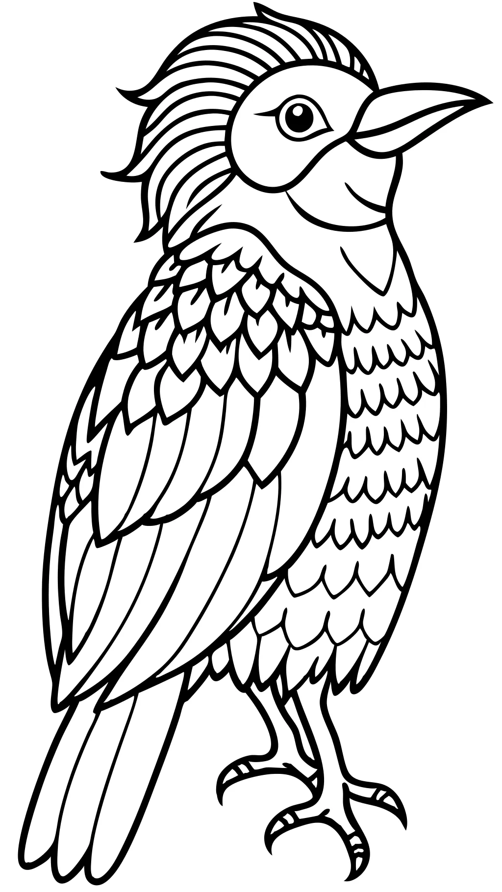 bird coloring pages